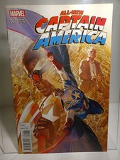 Marvel 2015 All-New Captain America #1 Sam Wilson 75th Alex Ross 1:25 Variant