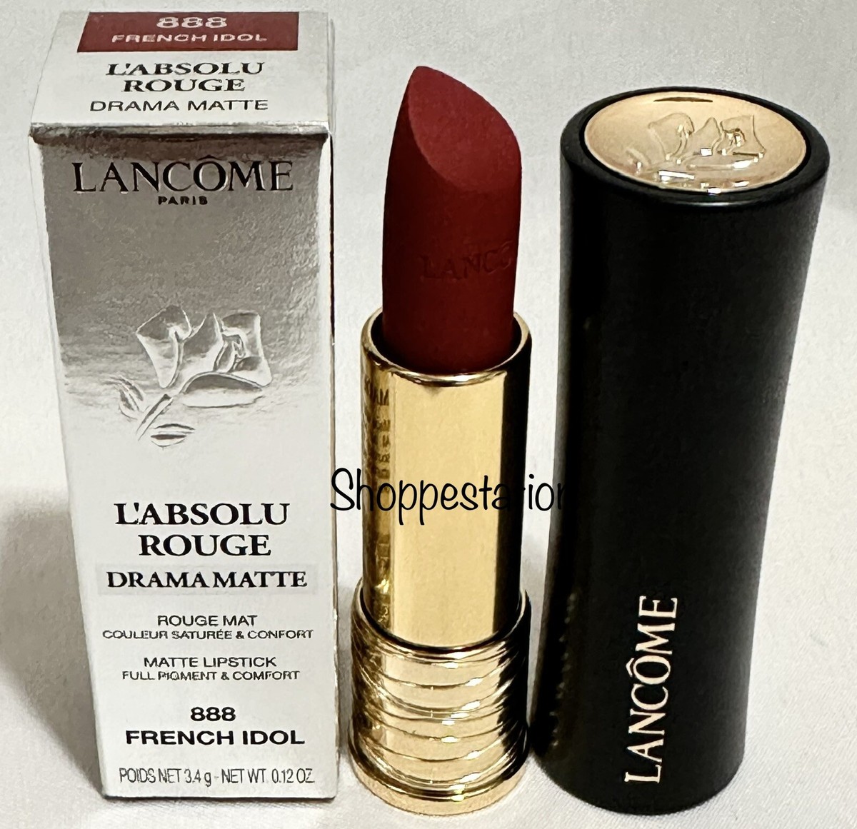 Lancome L'Absolu Rouge Drama Matte Lipstick Shade 888 FRENCH IDOL