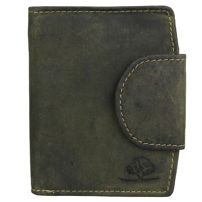 Greenburry Vintage Damen Leder Riegel Reißverschluss Geldbörse Portmonee 336-30