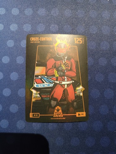 Bo Jackson Battle Arena Battlefoil Fire Cruze-Control #BF-58 Elly De La Cruz