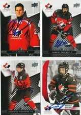 GABRIEL FORTIER autographed '18 Upper Deck TEAM CANADA card TAMPA BAY LIGHTNING