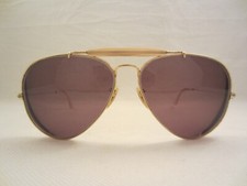 RAY BAN AVIATOR VINTAGE OUTDOORSMAN BRILLE PILOTENBRILLE BL BAUSCH LOMB B&L GOLD