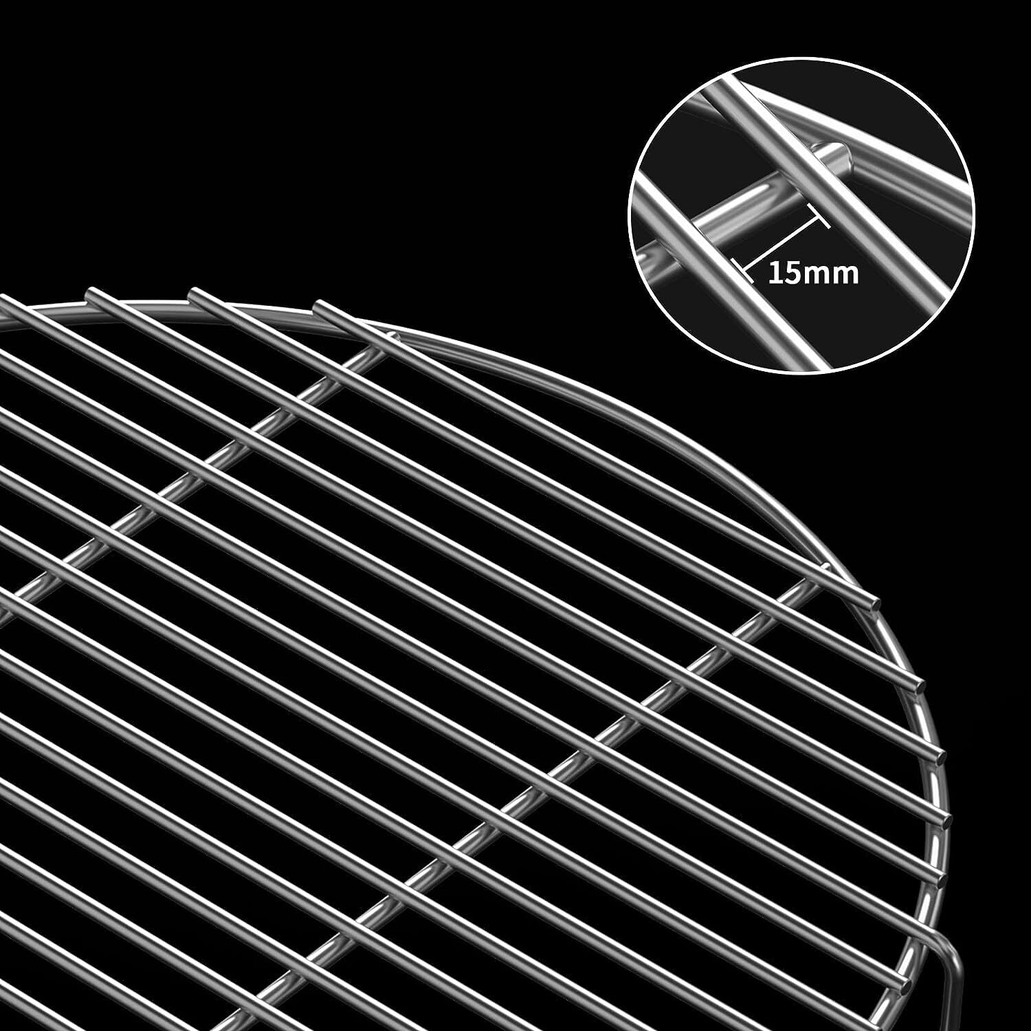 5-Piece EGGspander Kit for Large Big Green Egg with Removable Expansion Rack