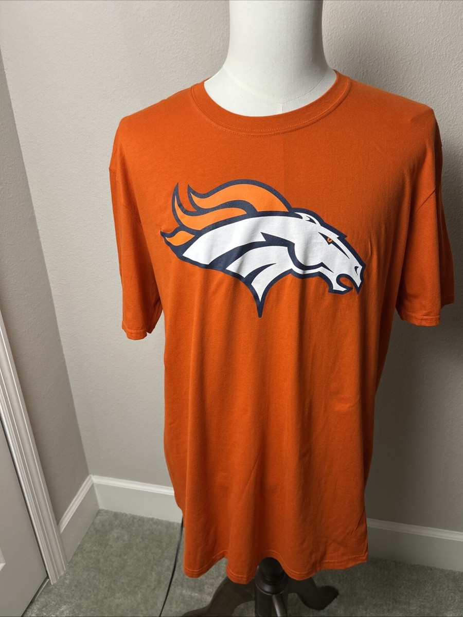 NEW Fanatics Denver Broncos Russell Wilson 3 Orange T Shirt Jersey