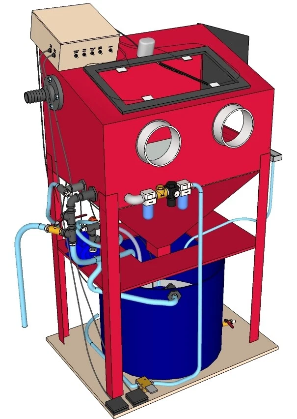 Wet Blasting Matttroy