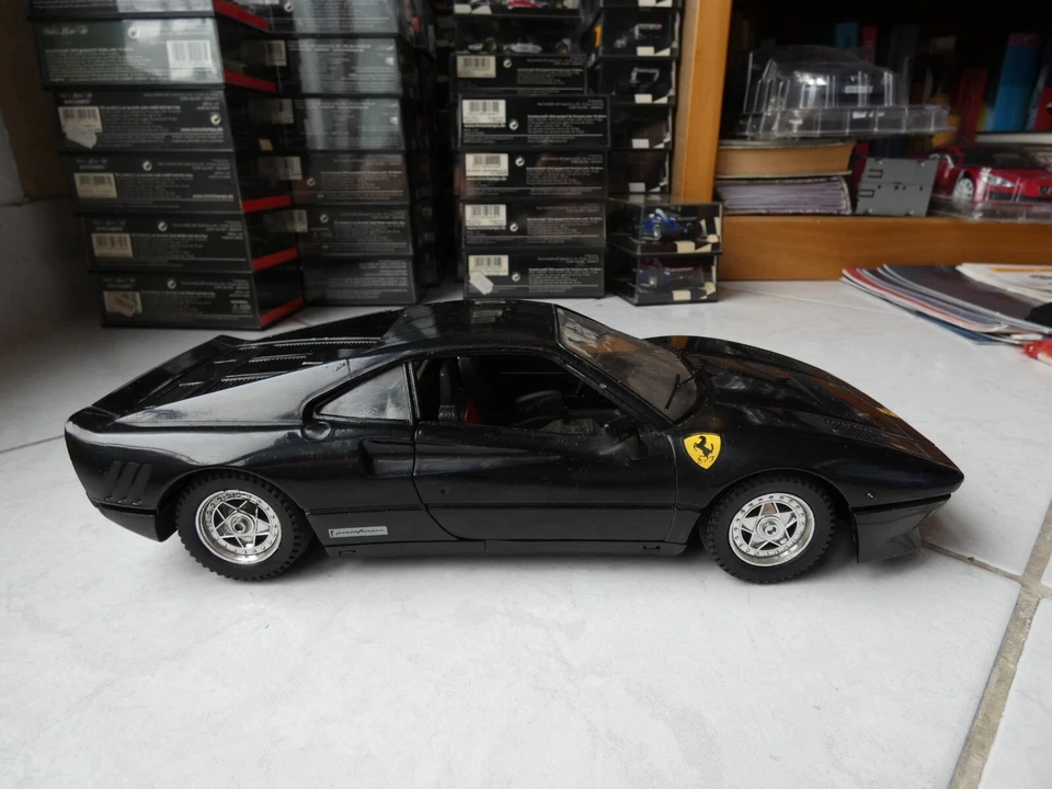 Ferrari Gto Nero 1/16 Polistil Tonka - Immagine 2 di 4