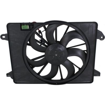 XYo 12V AC Condenser Cooling Radiator Fan Assembly 621-526