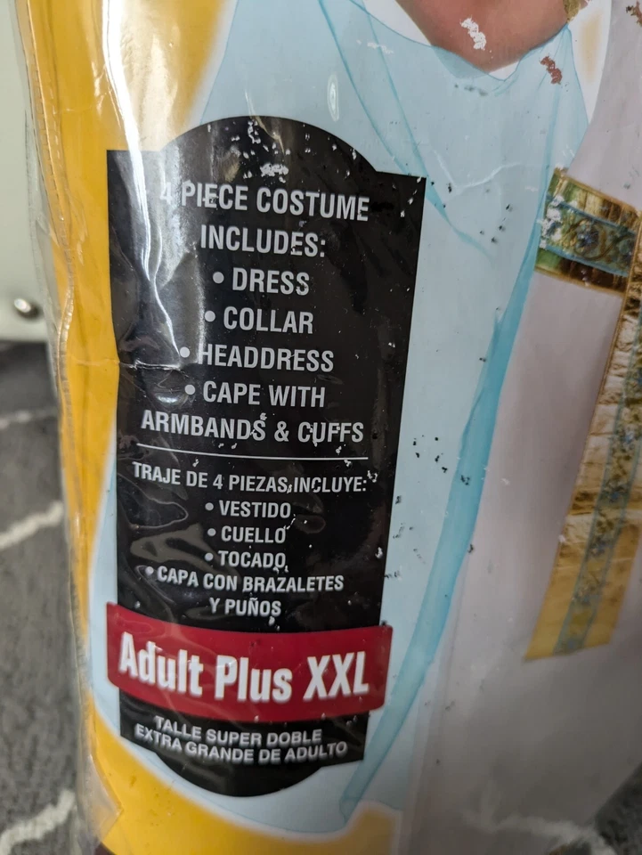 Nuevo Disfraz Cleopatra Reina Egipcia Talla XXL Adulto Plus Foto 3 de 4