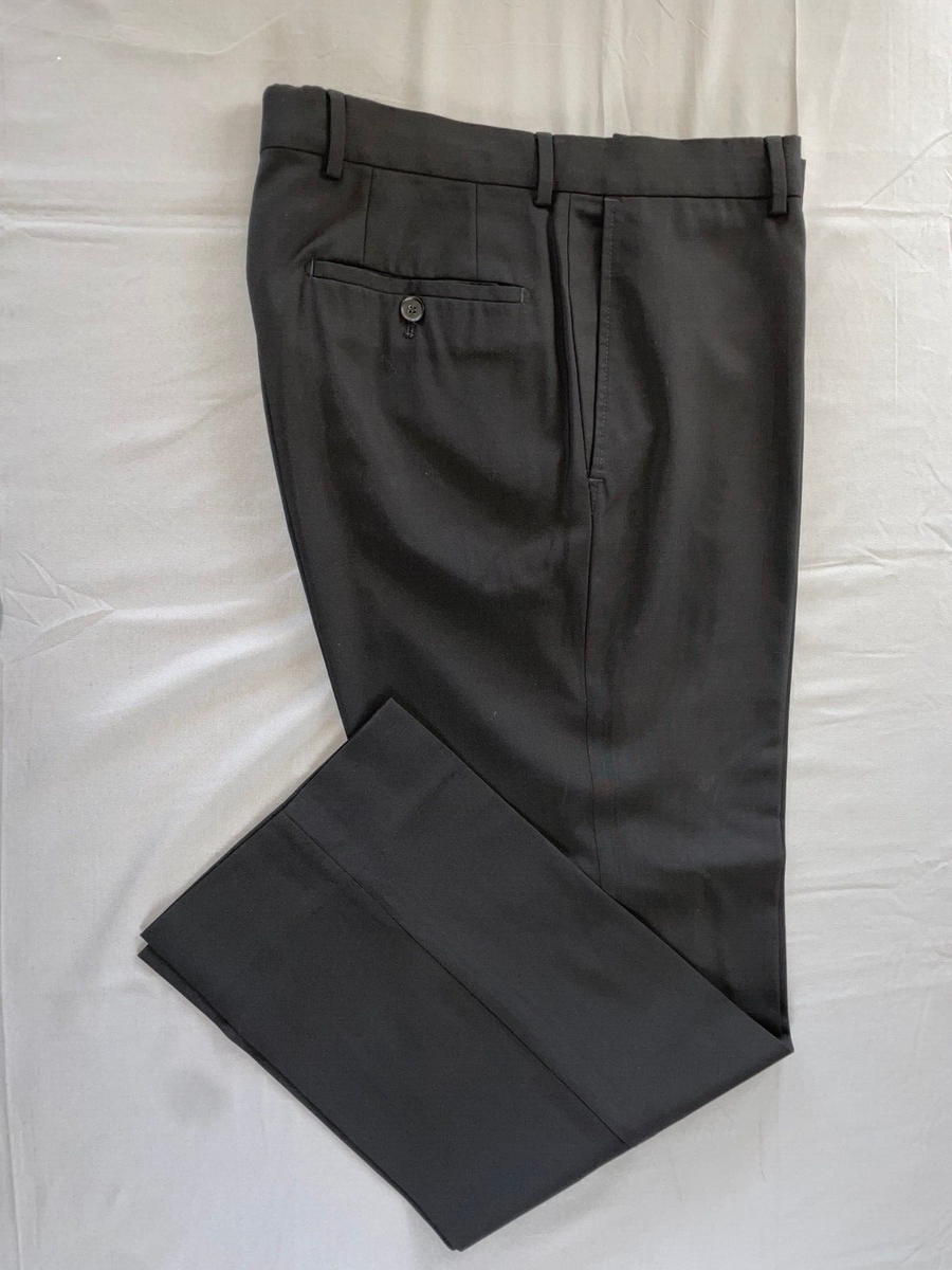 Hugo Boss James Brown US Flat Front Wool Dress Pants, Slacks