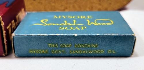 Vintage GOVERNMENT SOAP FACTORY Mysore Sandal Wood BANGALORE INDIA Ethnic - 第 5/10 張圖片