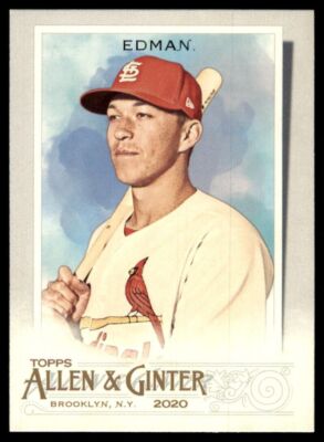 2020 Topps Allen & Ginter Tommy Edman Baseball Card St. Louis Cardinals ...