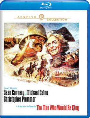 BLU-RAY The Man Who Would Be King (1975) NEW Sean Connery, Michael Caine