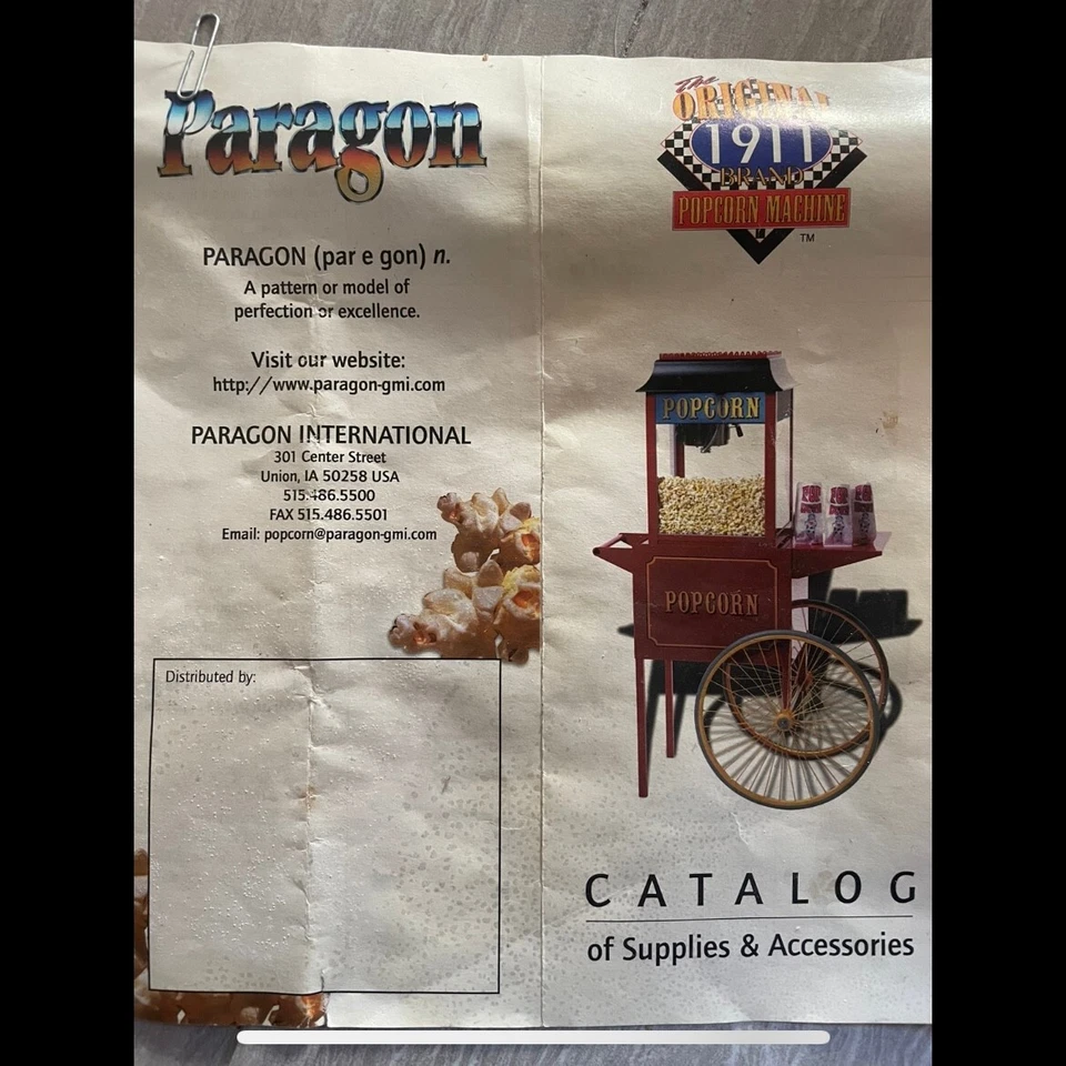 máquinas palomitas vintage Foto 2 de 4