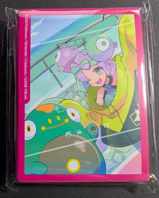 65 Ct Iono Premium Tournament Collection Pokemon Card Sleeves New