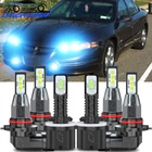 For Pontiac Bonneville 1992-2005 6X 8000K LED Headlight + Fog Lights Bulbs Combo