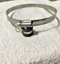 #72  Murray  Hose Clamp  ALL SS Clamp & Worm Gear (3" - 5")     (4 pcs)