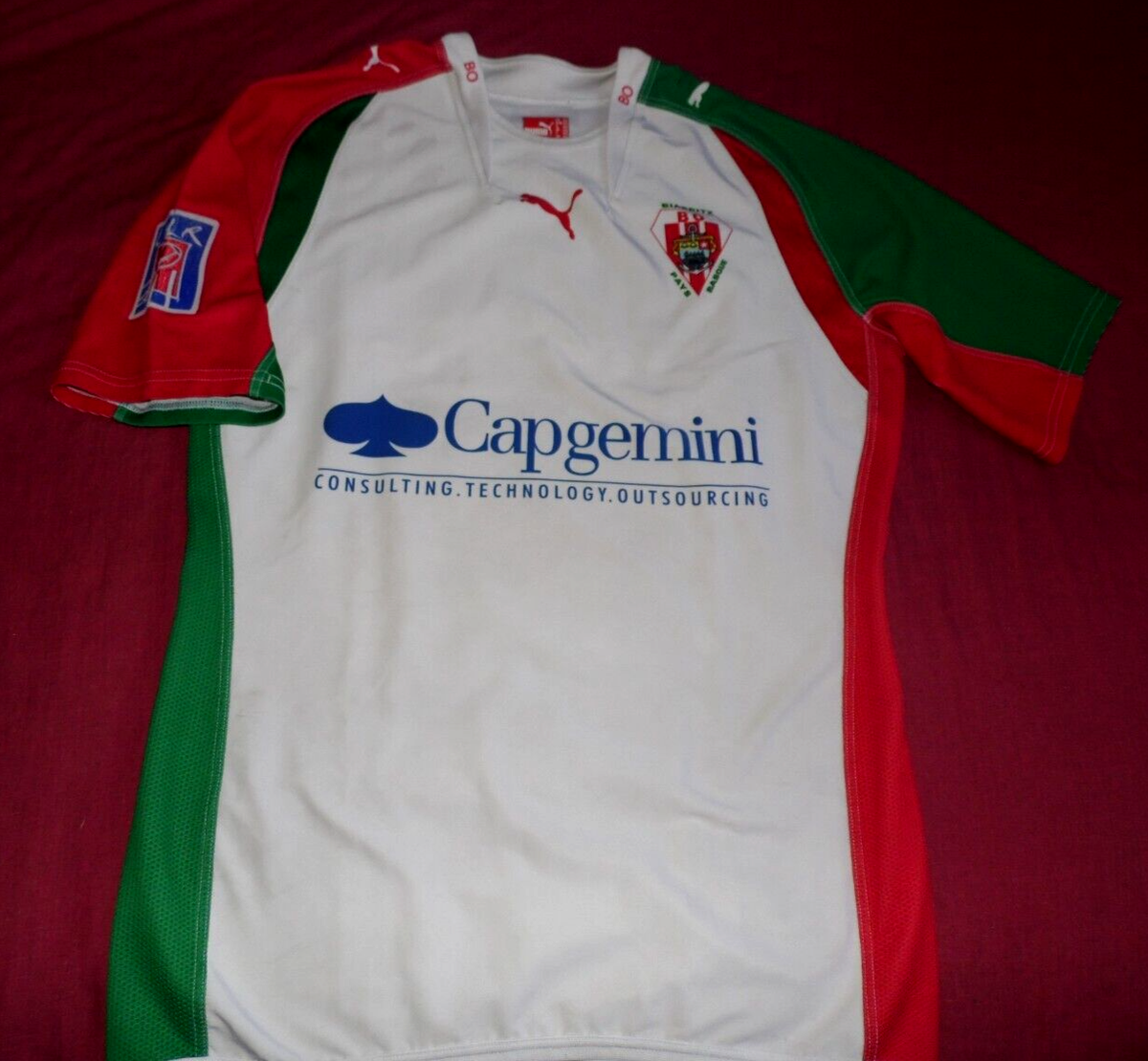 Short D'entraînement Rugby Biarritz Olympique – Macron – Taille L – Gris