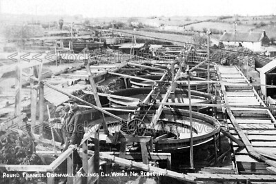 Avv-74 Runde Rahmen, Cornish Tin Mine, Redruth, Cornwall. Foto