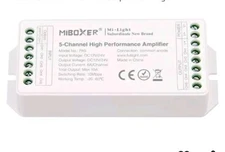 LGIDTECH PA5 Miboxer 5-Channel High Performance Amplifier DC 12-24V for RGB+CCT