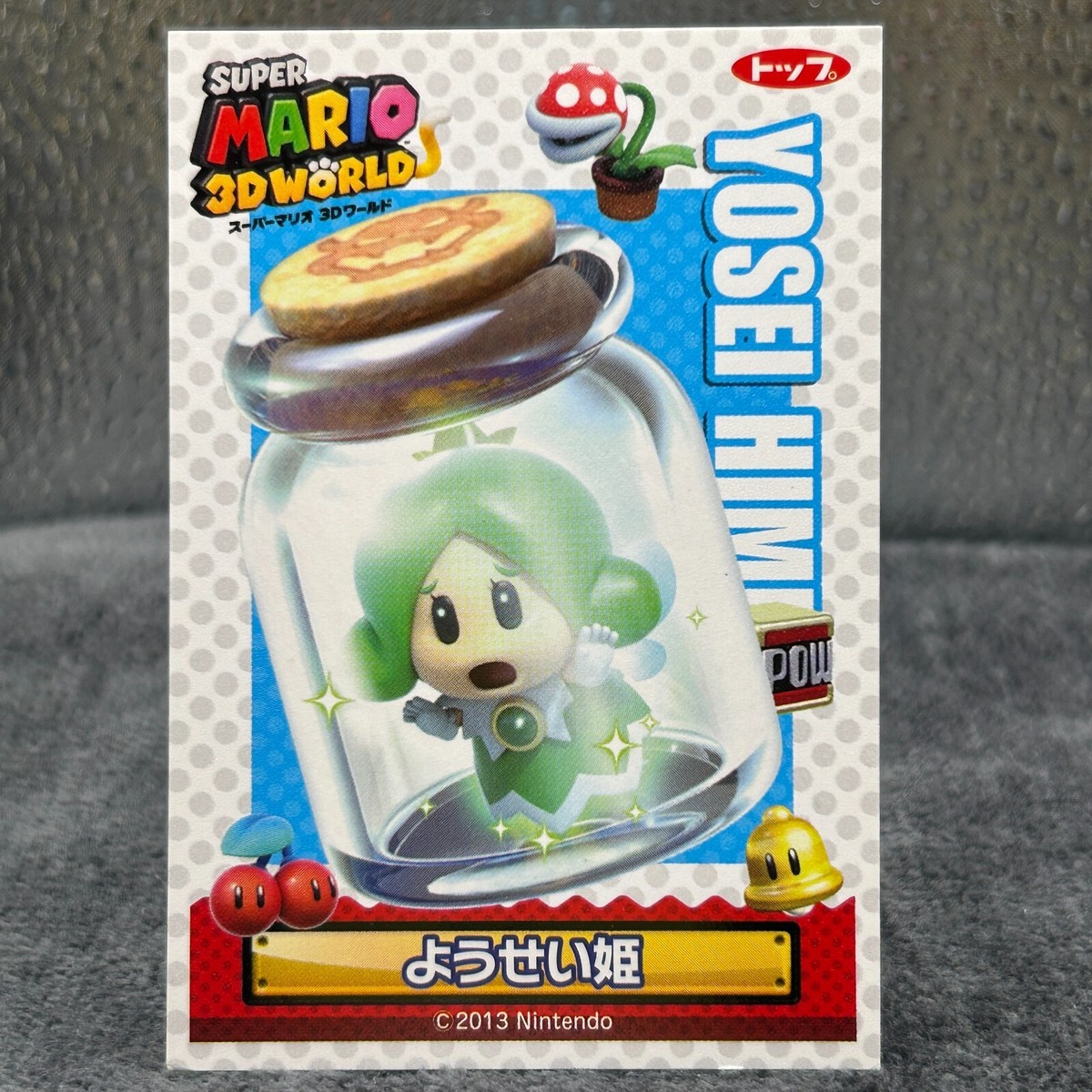 Top Super Mario 3D World Chractor Card Sprixie Princesses Nintendo