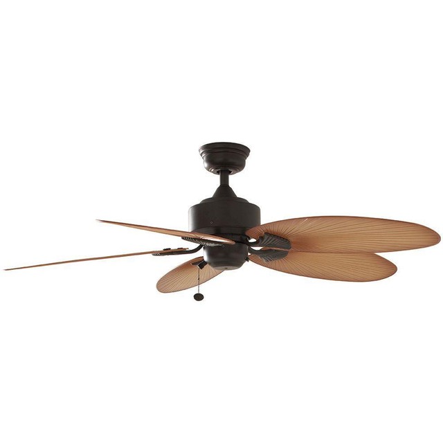 Hampton Bay Lillycrest 52 In Indoor Outdoor Aged Bronze Ceiling Fan