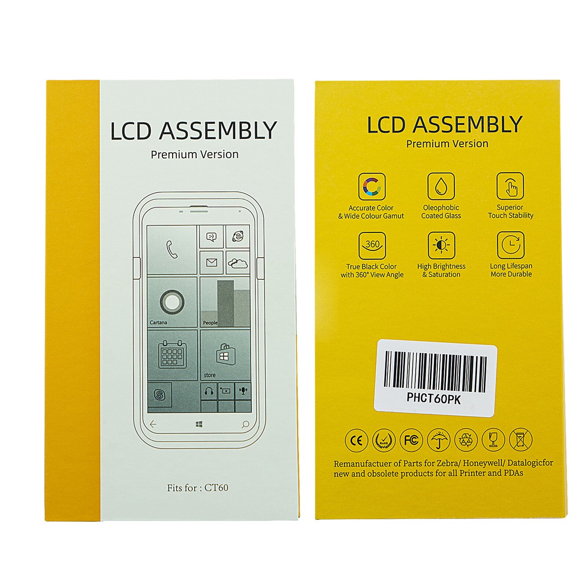 LCD Con Touch Screen Per Honeywell Dolphin CT40 - $ 57.00 - Foto 7