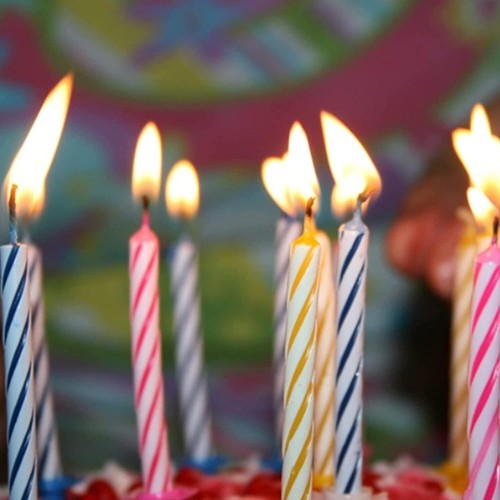 144 x Birthday Cake Candles Assorted Color Spirals Design Party Candle, 144-Pack - Picture 4 of 10