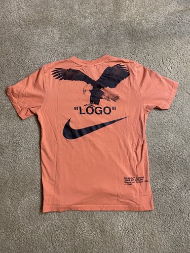 off white nike shirt eagle