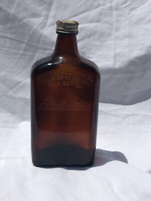 Vintage Ballantine s Whiskey Bottle 1939, 4/5 quart