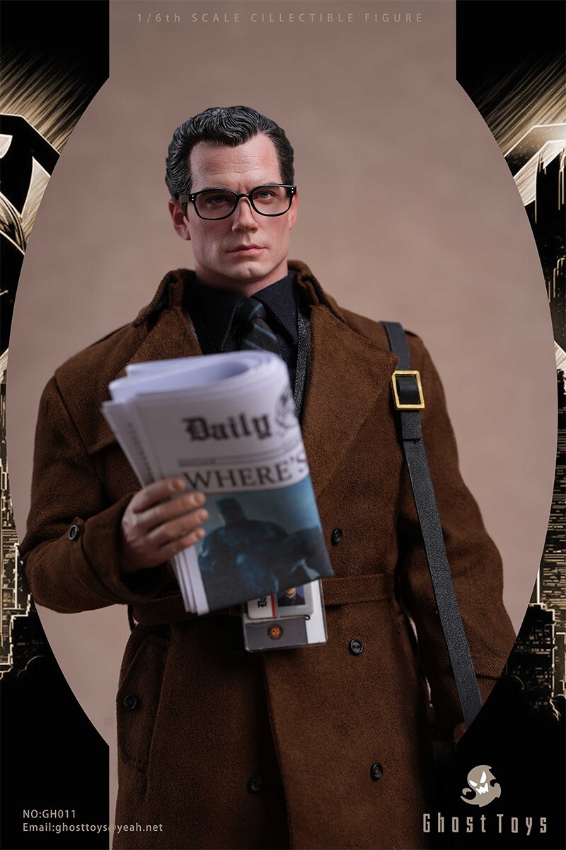 Ghost Toys GH-011 1/6 Super Man Metropolis Journalist Clark Action