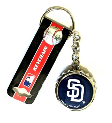 MLB Metal San Diego Padres Key Chain Ring Bottle Opener 