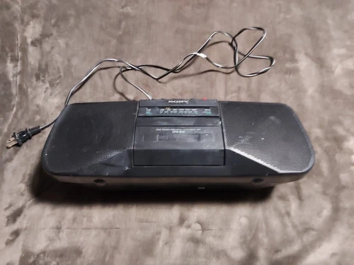 Vintage Sony CFS-B15 AM/FM Radio Cassette Recorder Portable Stereo Tested Works