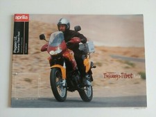 Depliant brochure originale Aprilia Pegaso 650 I.E. Tuscany Tibet Raid