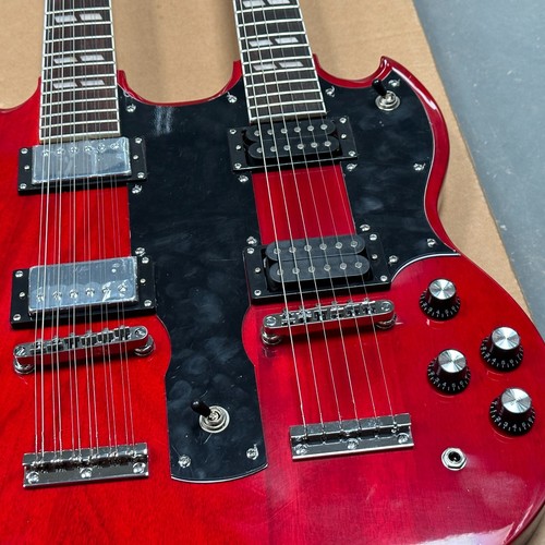 Hot Selling 6strings and 12 strings double neck shop custom S.G