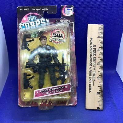 Lanard The Corps Commando Force Elite Edition 2005 STRYKE HTF, Rare