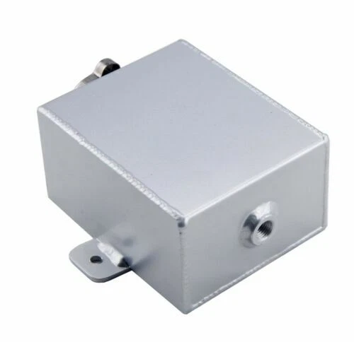 ✅Botella tanque depósito desbordamiento refrigerante expansión aluminio universal 1,2 L nueva - Imagen 8 de 10