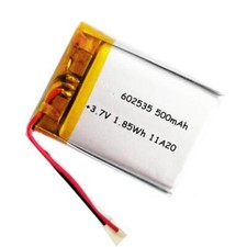 100Pcs 3.7V 500Mah 602535 Li-Polymer Li Lipo Battery For MP4 GPS ELECTRIC TOYS