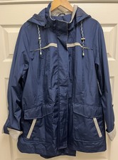 Northcrest Women’s Radiance Navy Storm Jacket Size Xl Nwt