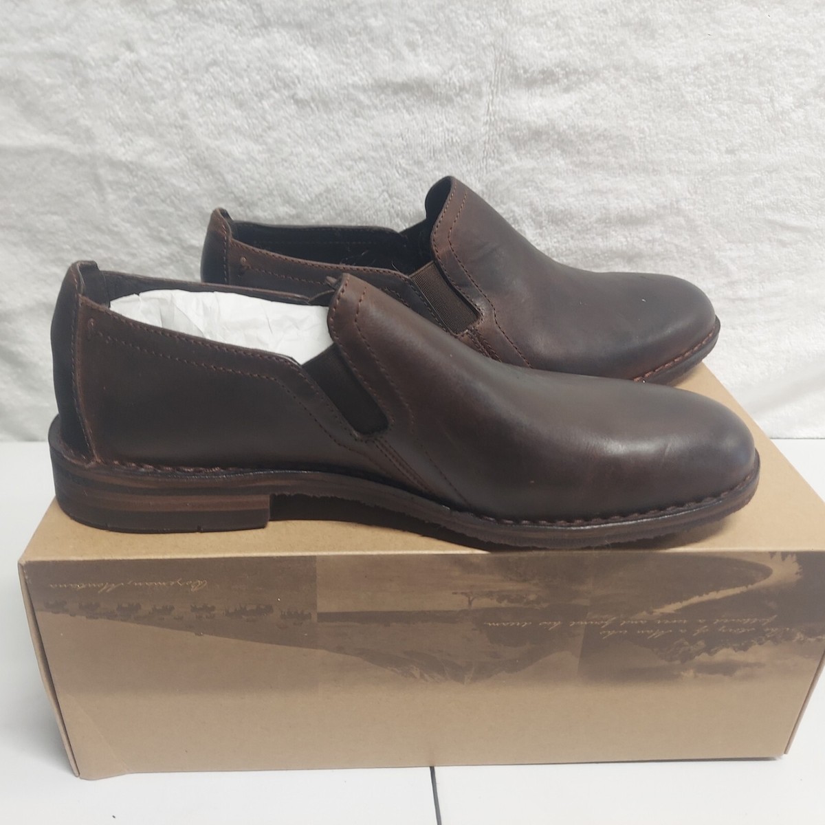 Trask “Blaine” Brown American Steer Trask - Blaine Brown American Steer Leather Loafer main image 3