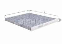 Mahle Innenraumfilter Aktivkohle FüR Opel Adam,Combo,Combo/Kombi,Corsa D E