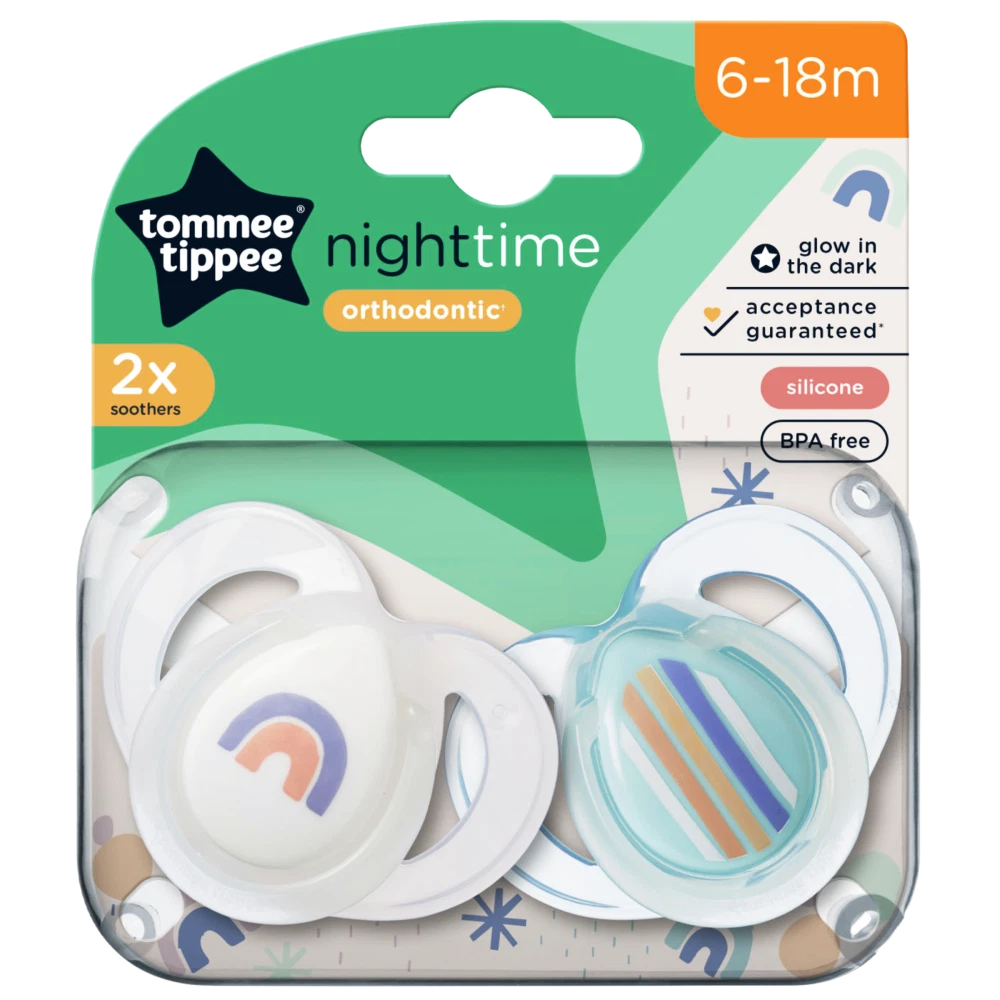 Scuettes Night Time garçon - Tommee Tippee - 6-18m - lot de 2