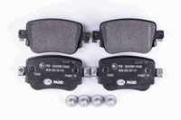 Hella 8DB 355 021-911 Bremsbelagsatz, Scheibenbremse FüR Audi Seat Skoda VW