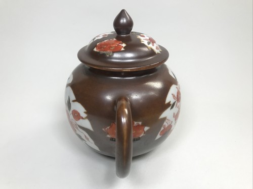 Antique 18th Century Qianlong Chinese Batavia Ware Porcelain Teapot China - Picture 4 of 24