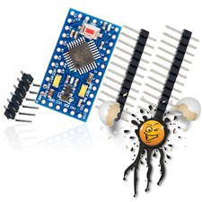ATMEGA328P AU Pro Mini 328 Development Board 3.3V 8Mhz 5V 16Mhz Version