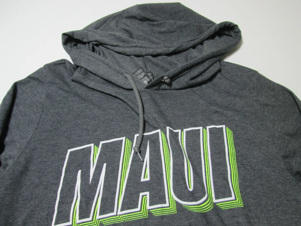 Sudadera con capucha Anvil para mujer talla M gris corbata ligera manga larga pulóver ropa deportiva Foto 3 de 4