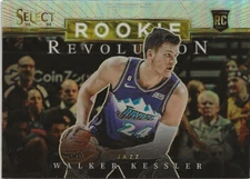 2022-23 Panini Select Walker Kessler Silver Prizm SP RC Utah Jazz