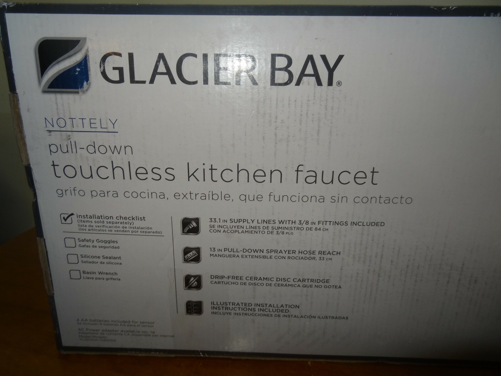Glacier Bay HD674951008D2 NOTTELY pulldown touchless (Motion Sensor