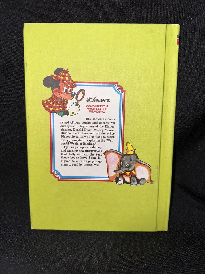 Nuevo libro de lectura de tapa dura Walt Disney’s The Jungle Book edición 1974 Foto 3 de 4