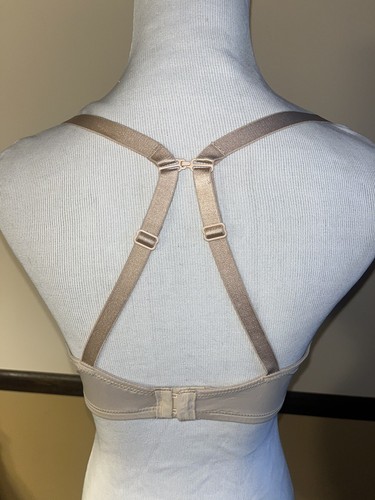 Auden Women’s Bra Size 36C Lightly Lined T-Shirt Bra Beige - Picture 4 of 7