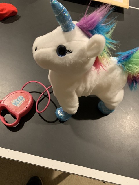 walking unicorn toy kid connection